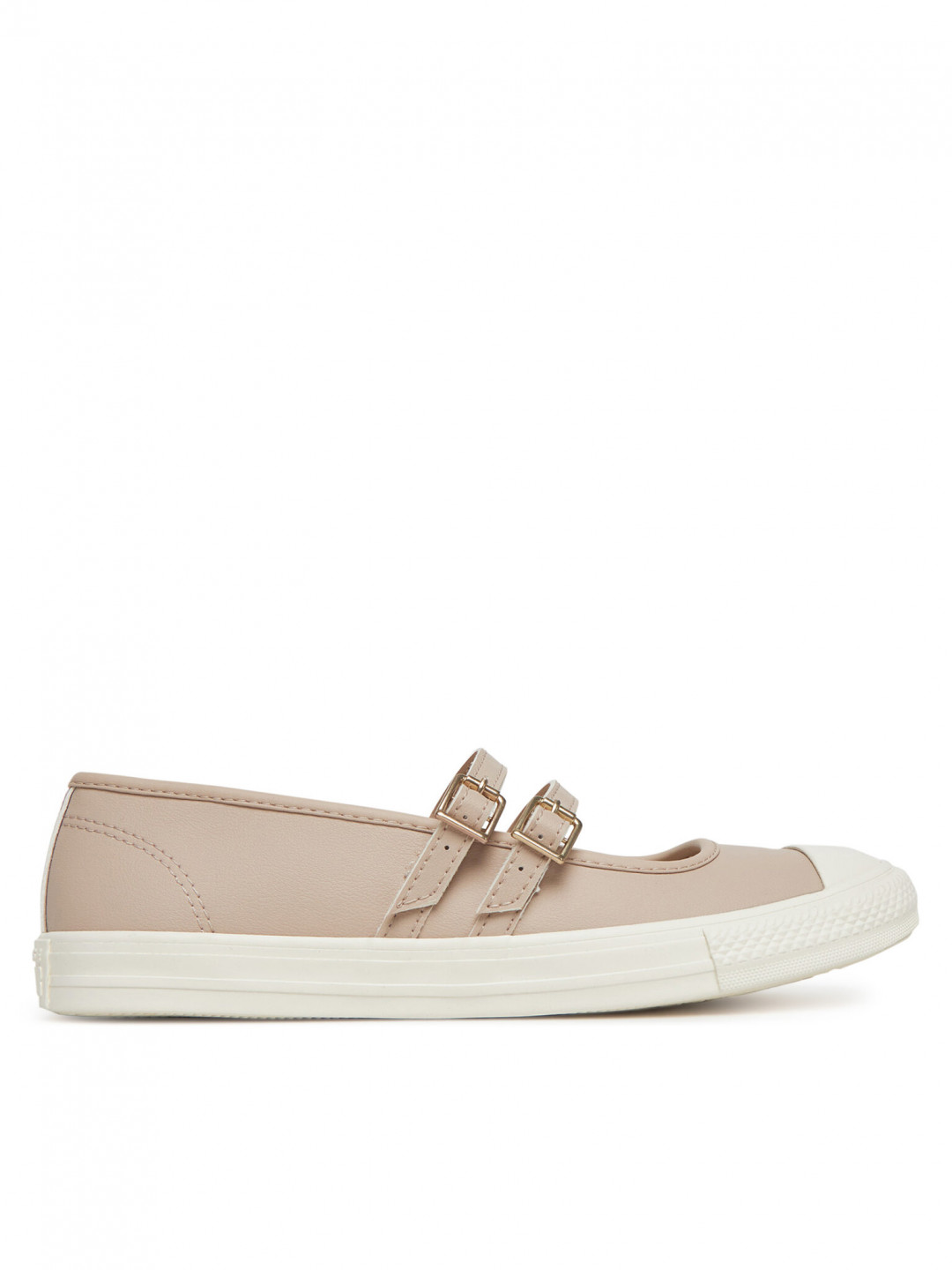 Converse Baleríny Chuck Taylor All Star Dainty Mary Jane A11491C Béžová